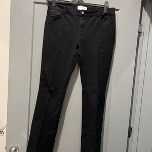 Doncaster black straight jeans size 10
